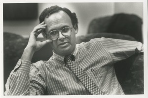 Look what a search of old boxes at The History Factory turned up: Founder and CEO Bruce Weindruch at a meeting in the 1980s.