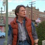 This is a screenshot from Back to the Future, when Marty McFly goes into the past.