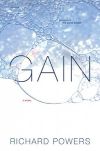 This is a photograph of the book Gain by Richard Powers.