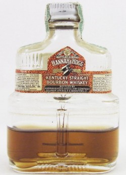 This is a photograph of Hannah and Hogg Kentucky Straight Bourbon Whiskey.